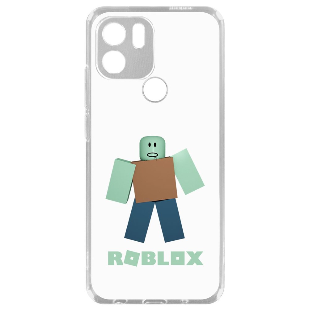

Чехол-накладка Krutoff Clear Case Roblox-Зомби для Xiaomi Redmi A2+, Прозрачный