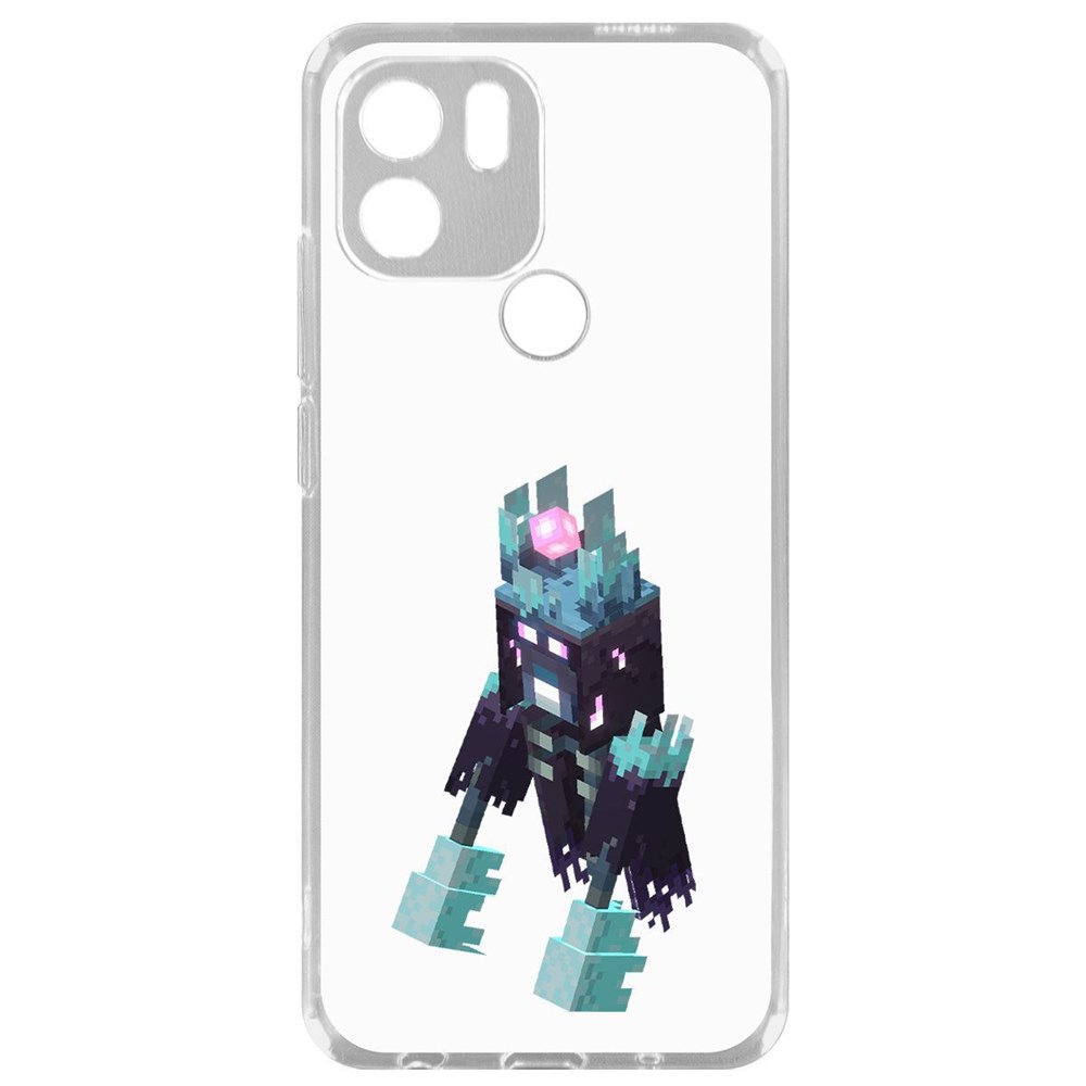 

Чехол-накладка Krutoff Clear Case Minecraft-Несчастный Призрак для Xiaomi Redmi A2+, Прозрачный
