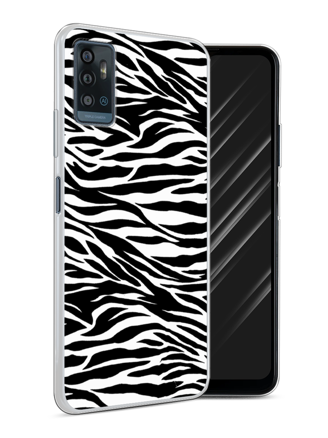 

Чехол Awog на ZTE Blade A71 / ЗТЕ Блэйд A71 "Принт зебра", Разноцветный, 134450-7