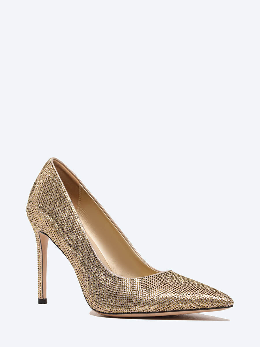 

Туфли женские Vitacci 1849057 золотистые 39 RU, Золотистый, 1849057