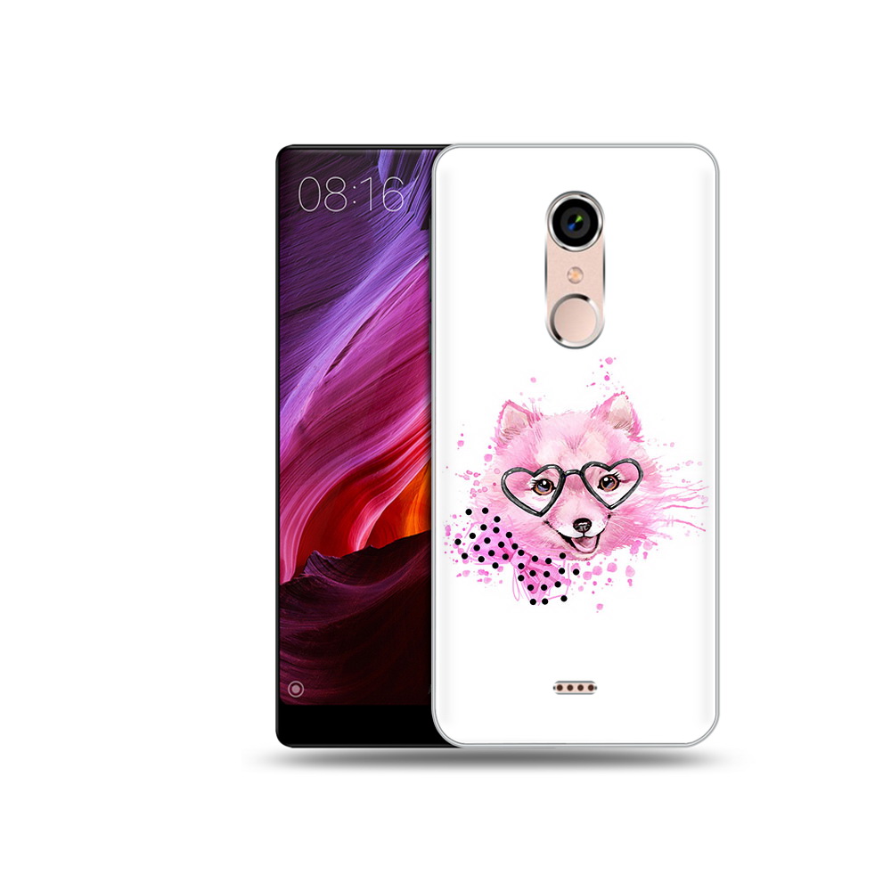 

Чехол MyPads Tocco для BQ 5050 Strike розовый волченок, Прозрачный, Tocco
