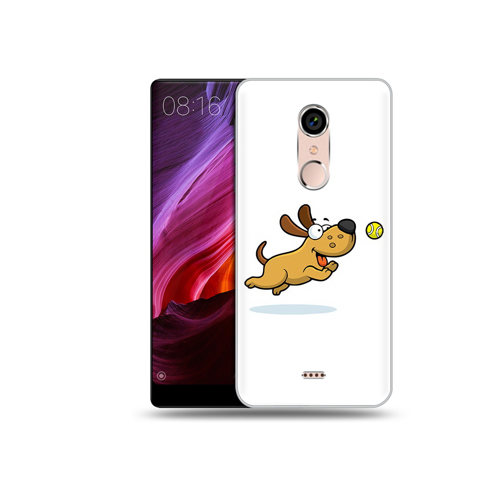 

Чехол MyPads Tocco для BQ 5050 Strike пёсик, Прозрачный, Tocco