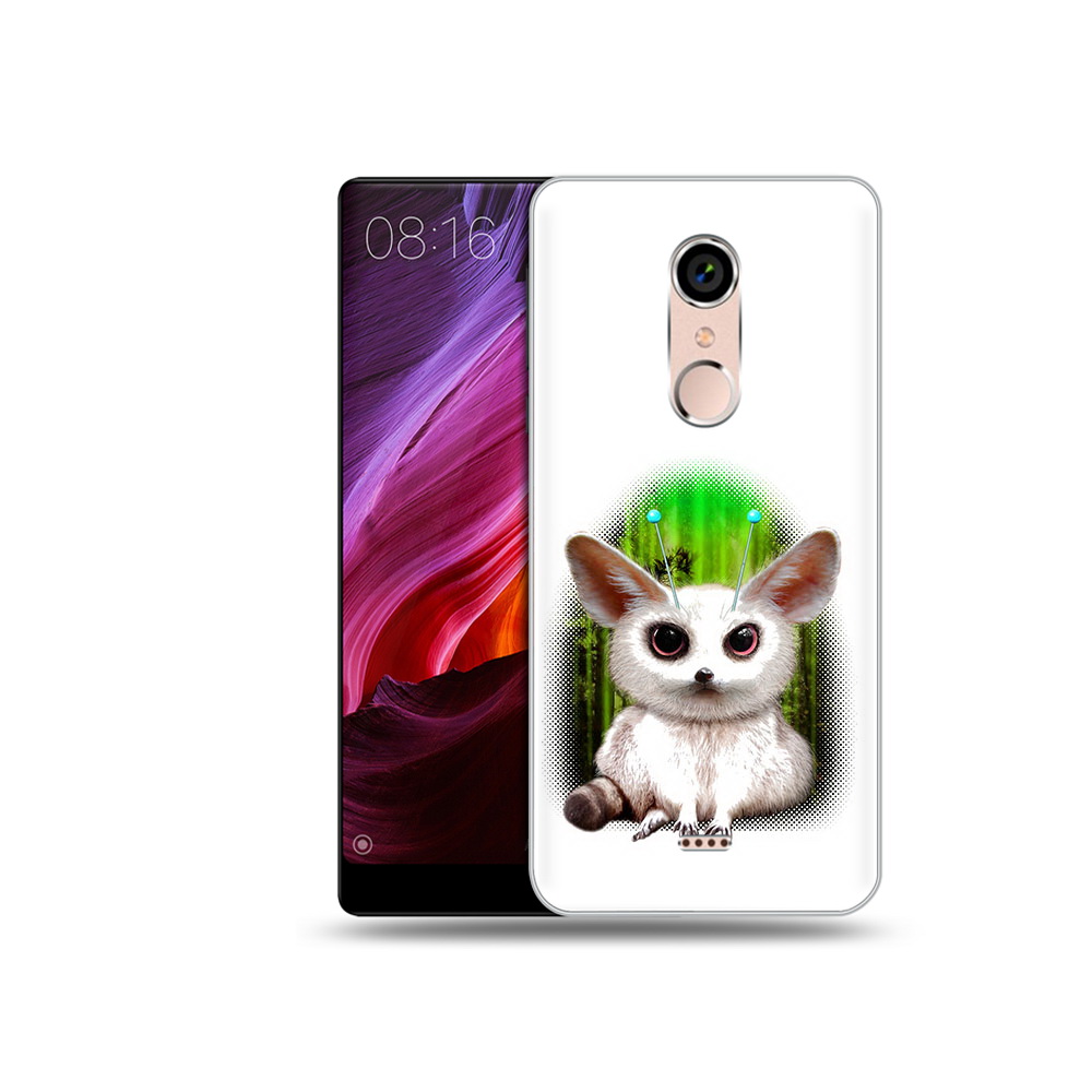 

Чехол MyPads Tocco для BQ 5050 Strike пушистое животное, Прозрачный, Tocco