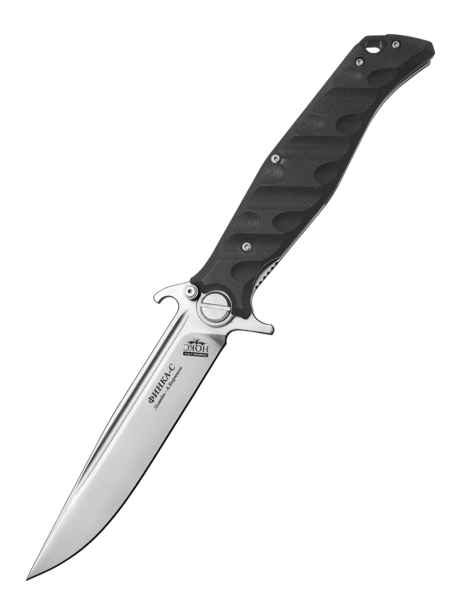 Нож выживания; тактический нож; туристический нож Нокс Финка-С, белый