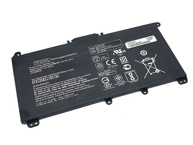 

Аккумулятор для ноутбука Vbparts HP 15-CC / 15-CD 3630 мАч В (058533), HP 15-CC / 15-CD
