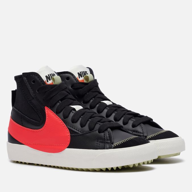 

Кеды женские Nike Blazer Mid 77 Jumbo черные 38.5 EU, Blazer Mid 77 Jumbo