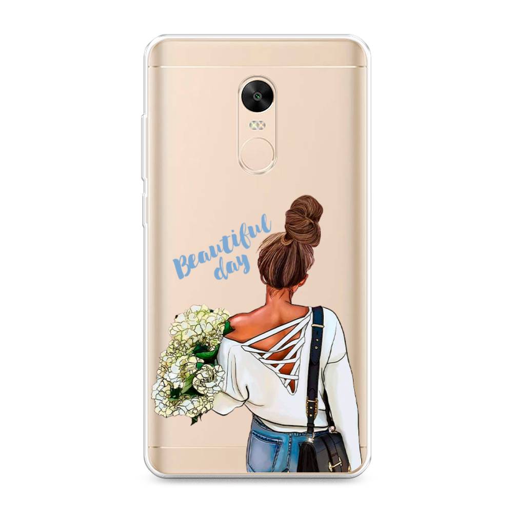 фото Силиконовый чехол "beautiful day vector" на xiaomi redmi note 4x awog
