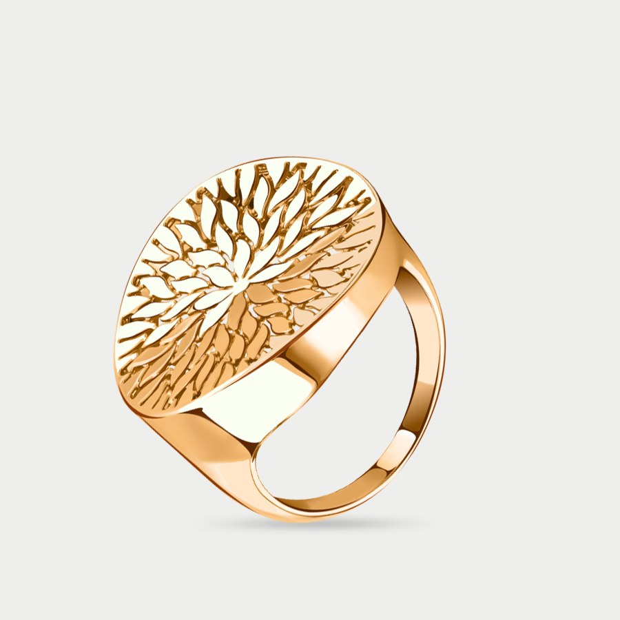 Кольцо из розового золота р. 18 Sanis 08-107950