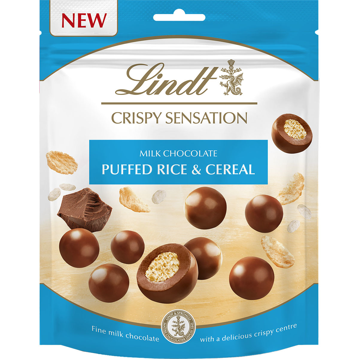 

Драже Lindt Crispy Sensat 140 г