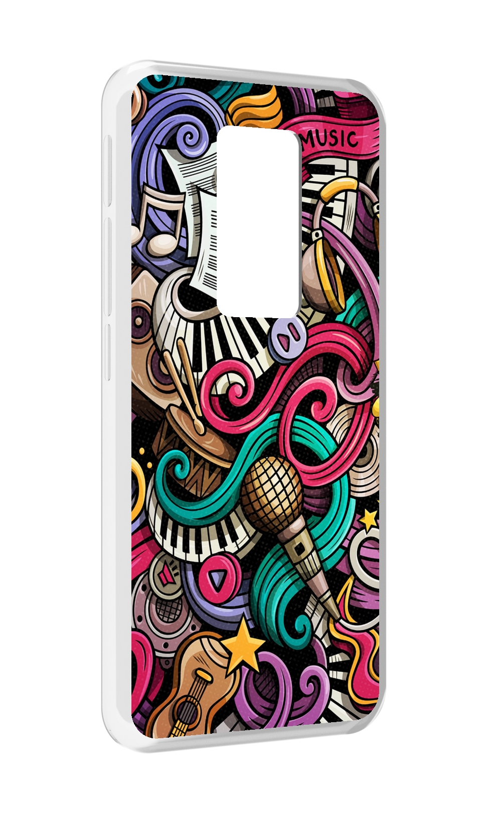 

Чехол MyPads любимая-музыка для Motorola Defy 2021, Прозрачный, Tocco