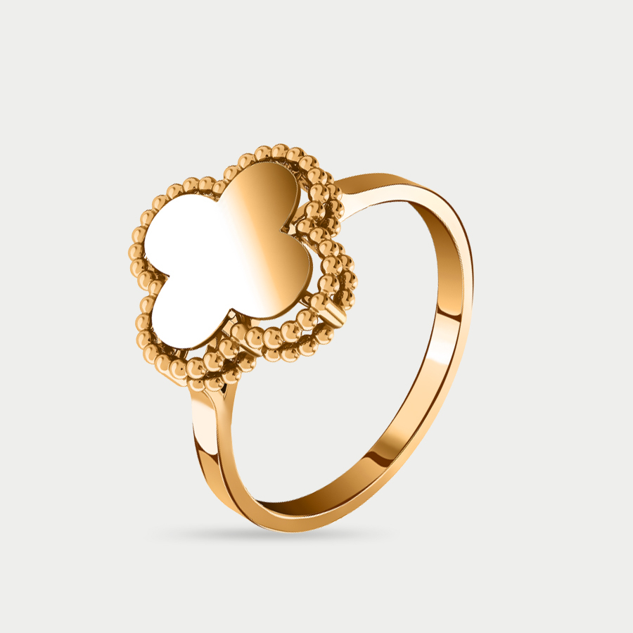 Кольцо из розового золота р. 16 Sanis 08-108126