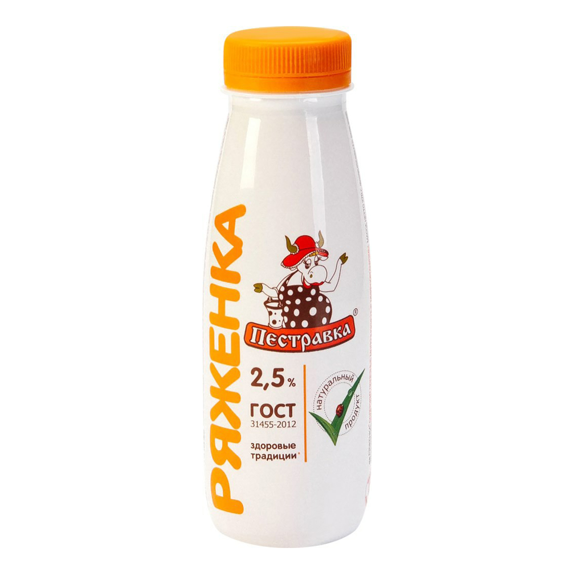 

Ряженка Пестравка 2,5% БЗМЖ 270 г