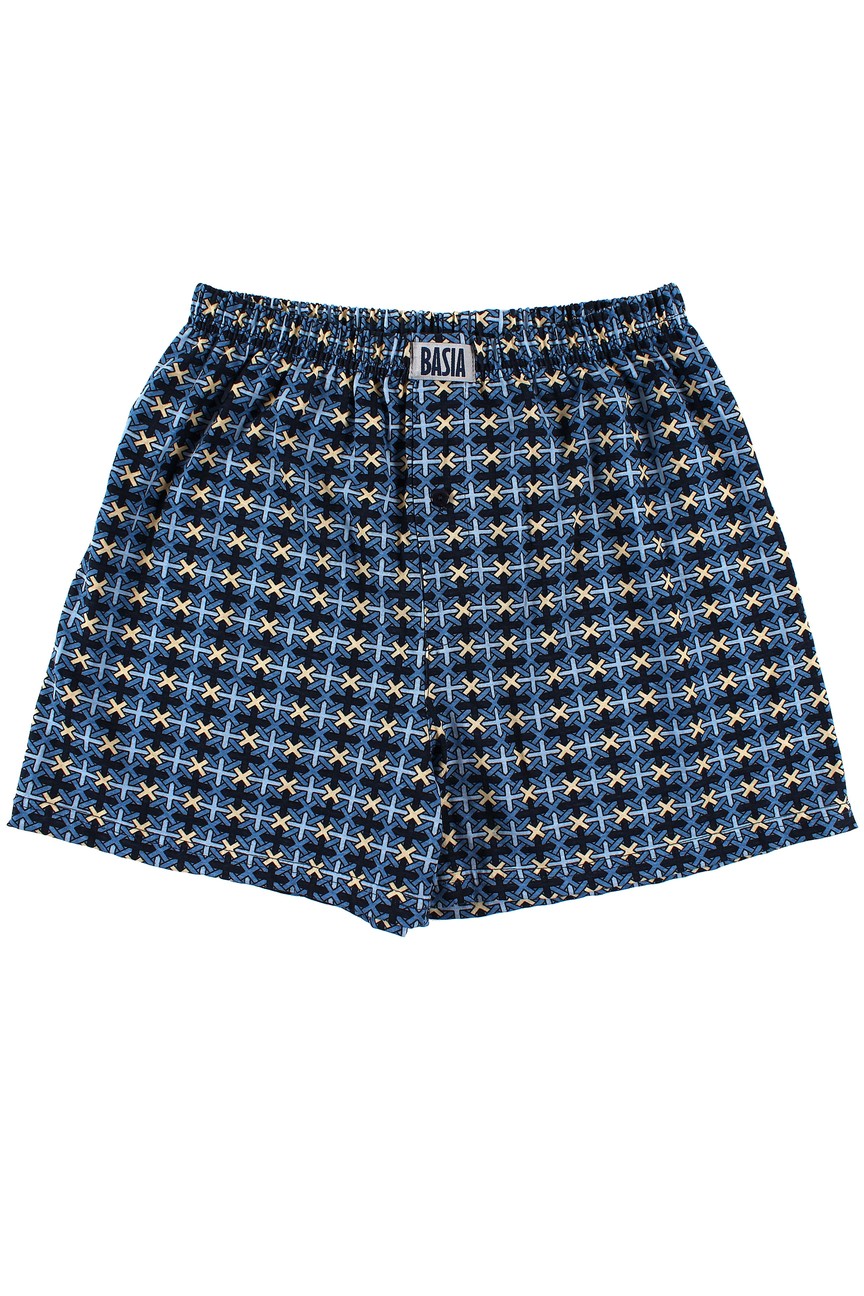 

Трусы мужские Basia В317 синие 102 (56), В317