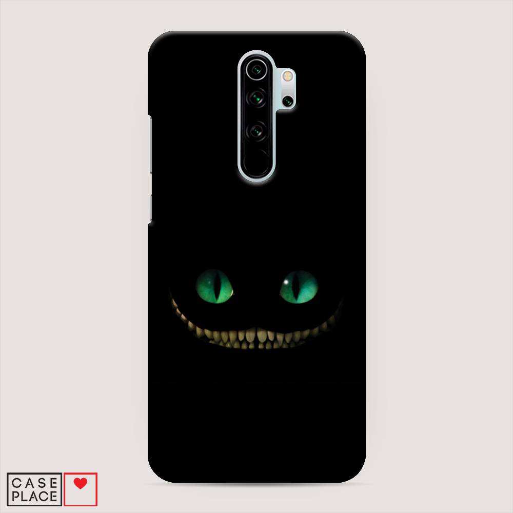фото Пластиковый чехол "зеленоглазый чеширский кот" на xiaomi redmi note 8 pro awog