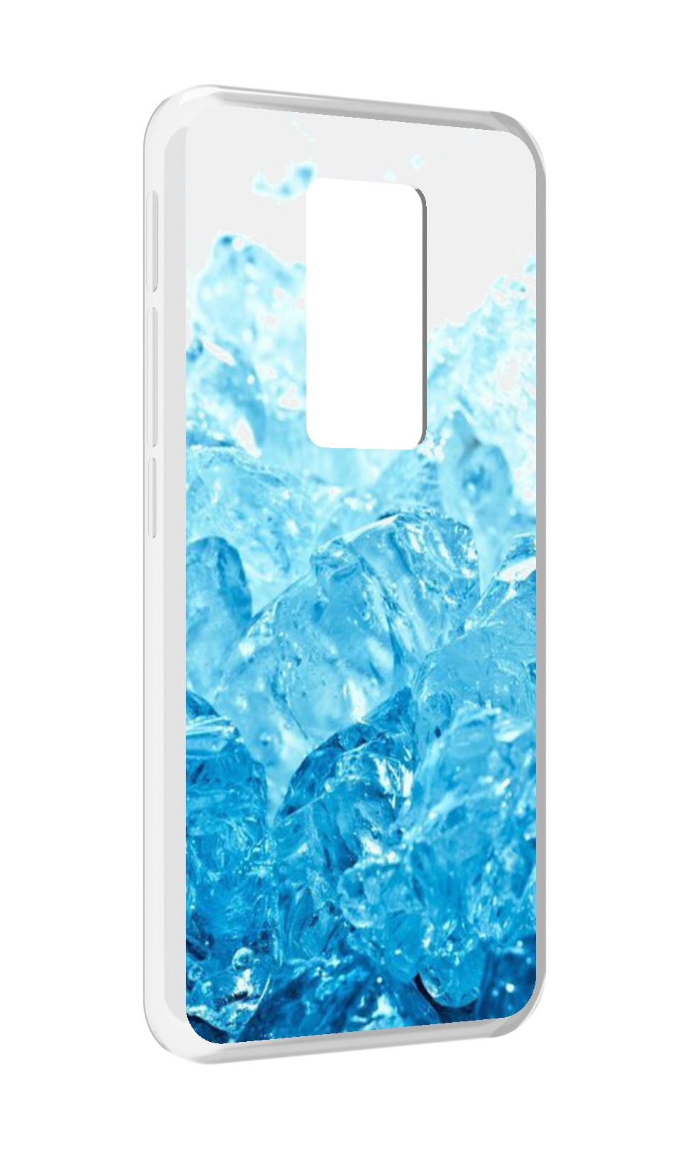 

Чехол MyPads кусочки-льда для Motorola Defy 2021, Прозрачный, Tocco