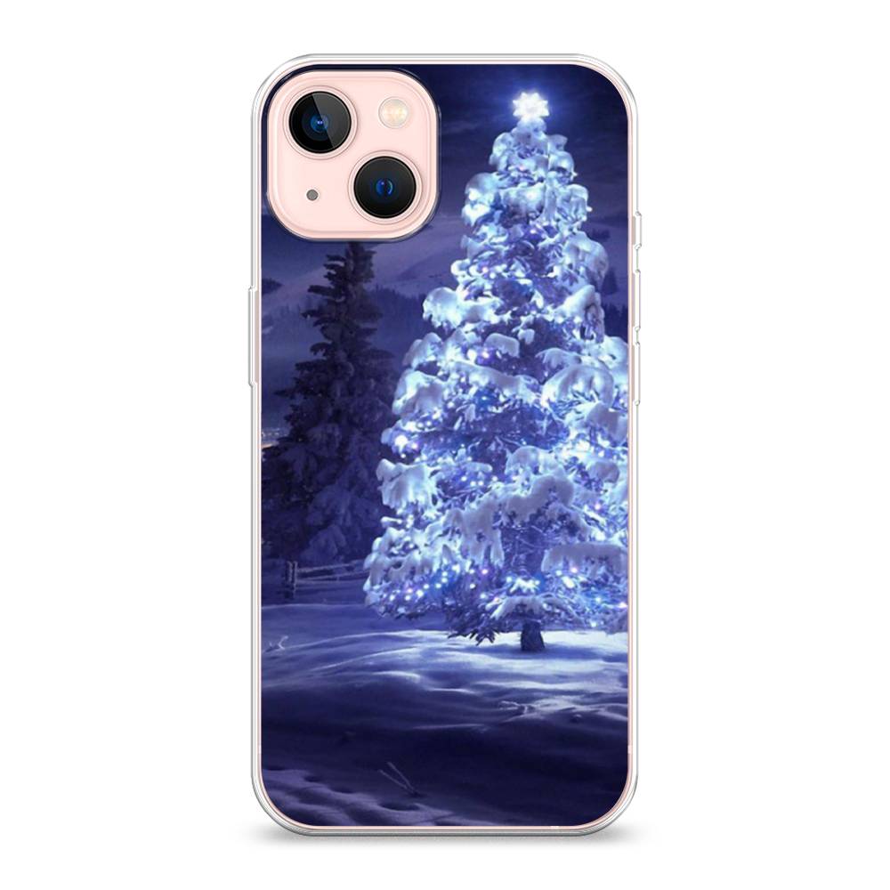 

Чехол для Apple iPhone 13 "Зима 4", Синий;черный;белый, 14250-2