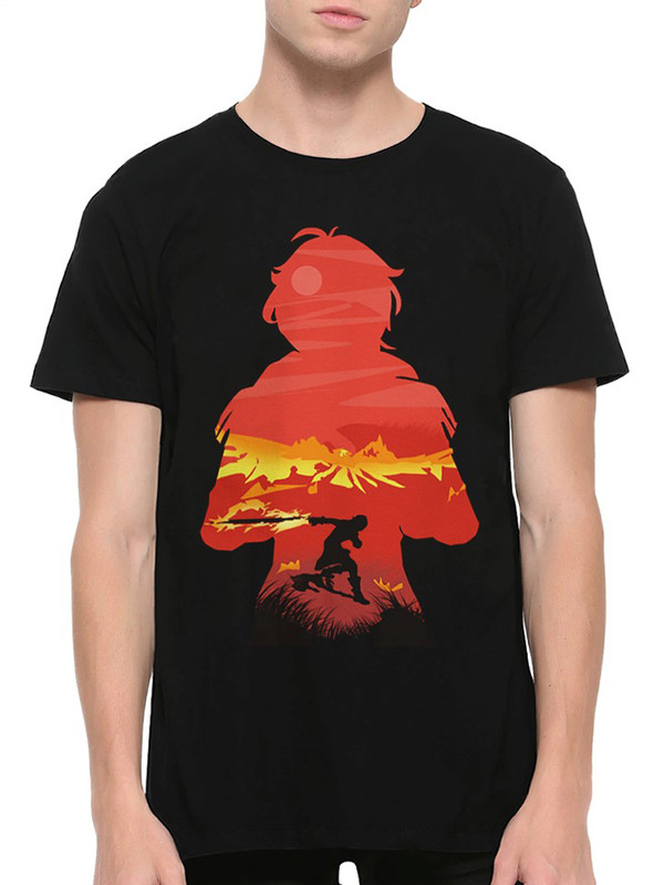 

Футболка мужская DreamShirts Studio черная 3XL, Черный, Геншин Импакт / Genshin Impact / Дилюк / Аниме