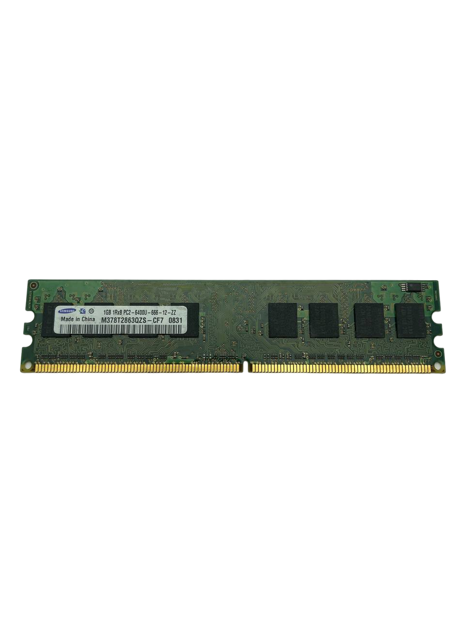 

Оперативная память Samsung M378T2863QZS-CF7 (231300) DDR2 1x1Gb 800MHz, M378T2863QZS-CF7