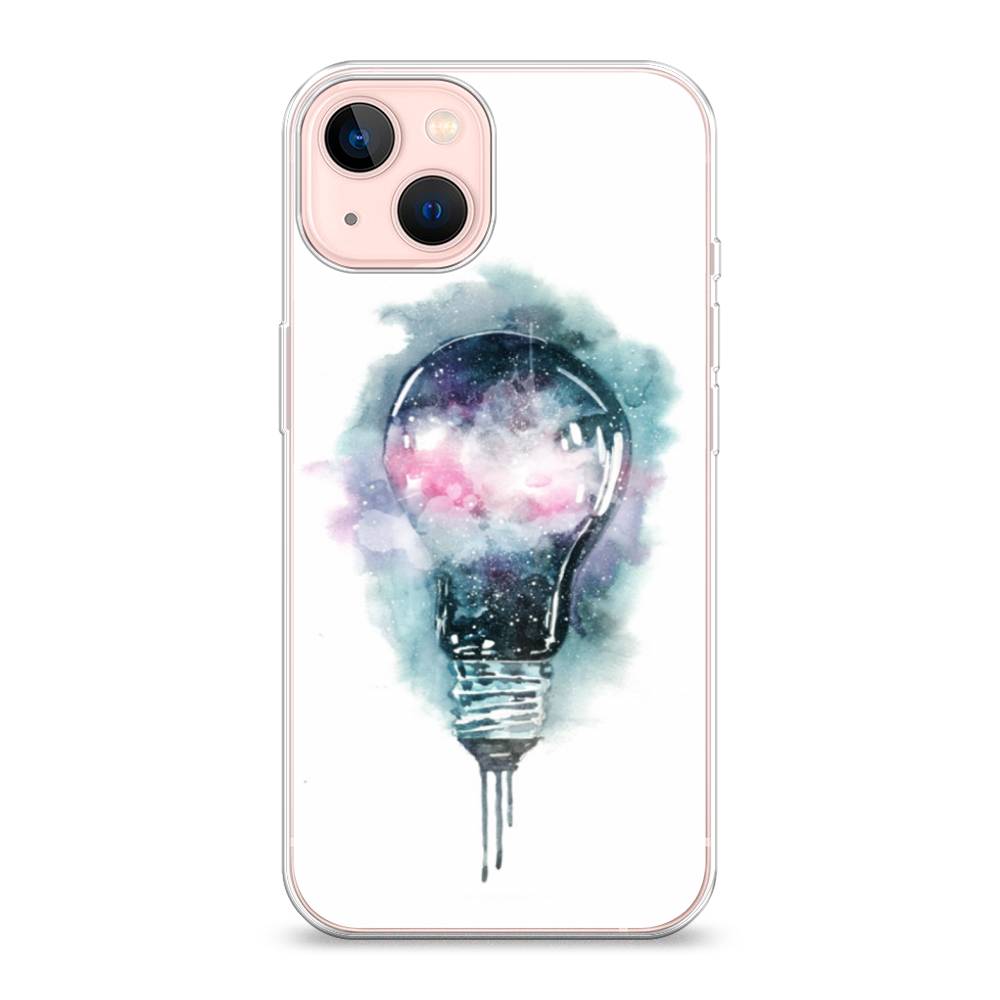 

Чехол для Apple iPhone 13 "Волшебная лампа", Белый;серый, 14250-4