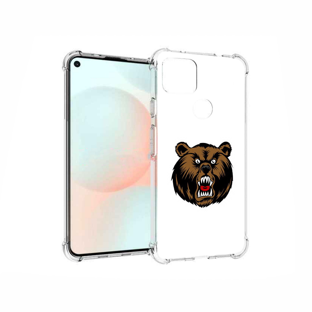 

Чехол MyPads Tocco для Google Pixel 5A бурый, Прозрачный, Tocco