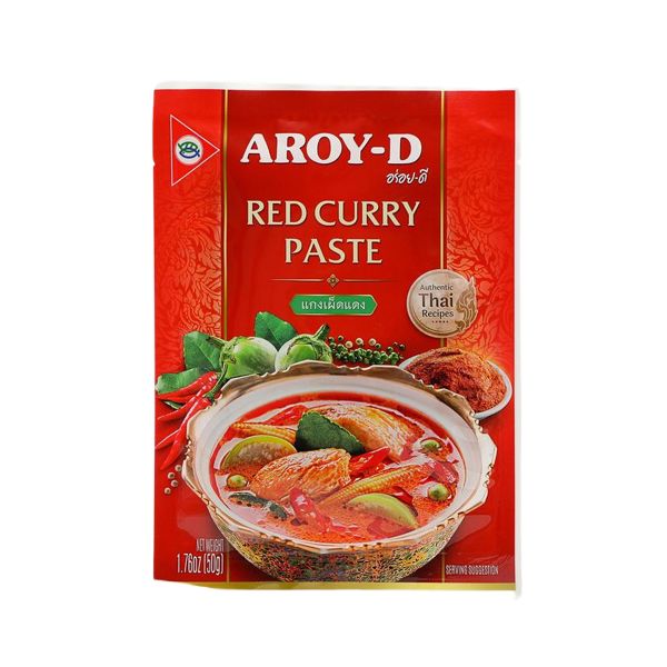 

Паста AROY-D Карри красная‎, 50 г