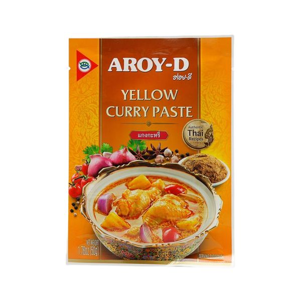 

Паста AROY-D Карри желтая‎, 50 г