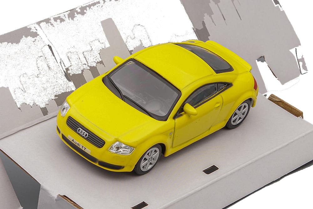 Модель коллекционная CARARAMA Audi tt coupe yellow