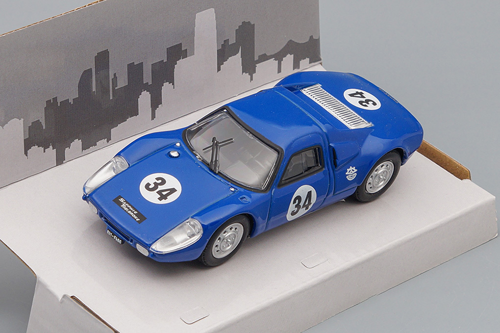 

Модель коллекционная CARARAMA Porsche 904GT #34 blue, Синий