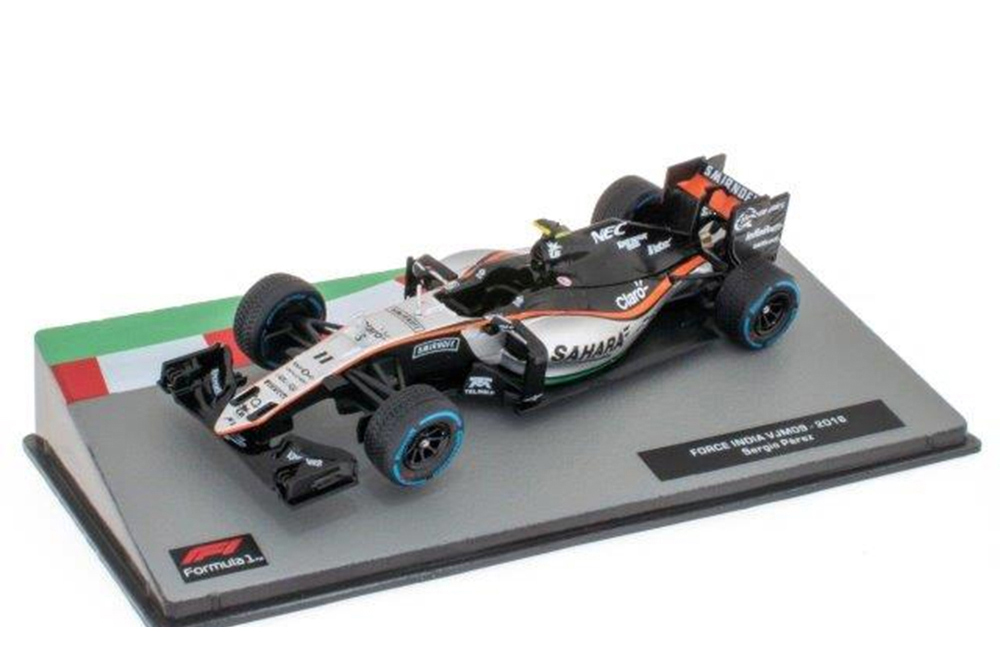 

Модель коллекционная Force india mercedes VJM09 #11 sahara force india sergio perez 2016, Черный