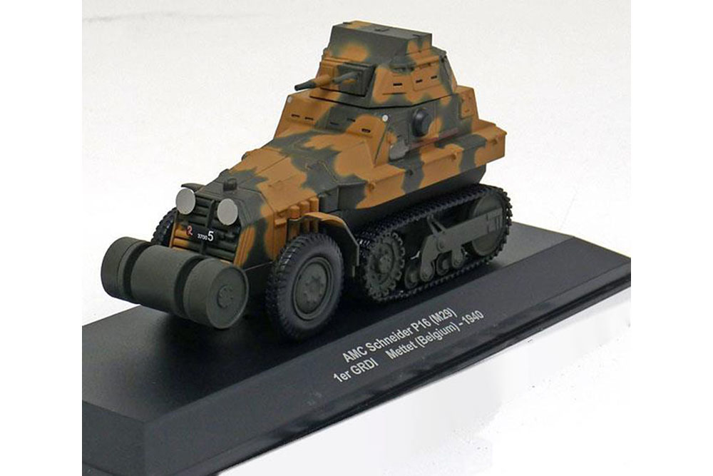 

Модель коллекционная ALTAYA Amc schneider P16 (M29) 1ER grdi mettet (belgium) 1940, Зеленый