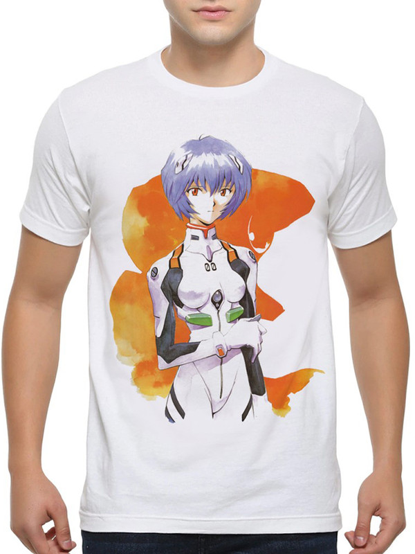 

Футболка мужская DreamShirts Studio Евангелион / Evangelion / Аниме / Рей Аянами белая 2XL, Белый, Евангелион / Evangelion / Аниме / Рей Аянами