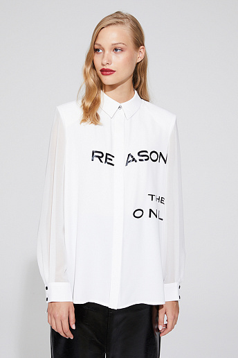 

Блуза женская M.REASON 13.8862.P519.22 NY22 белая 42 RU, 13.8862.P519.22 NY22