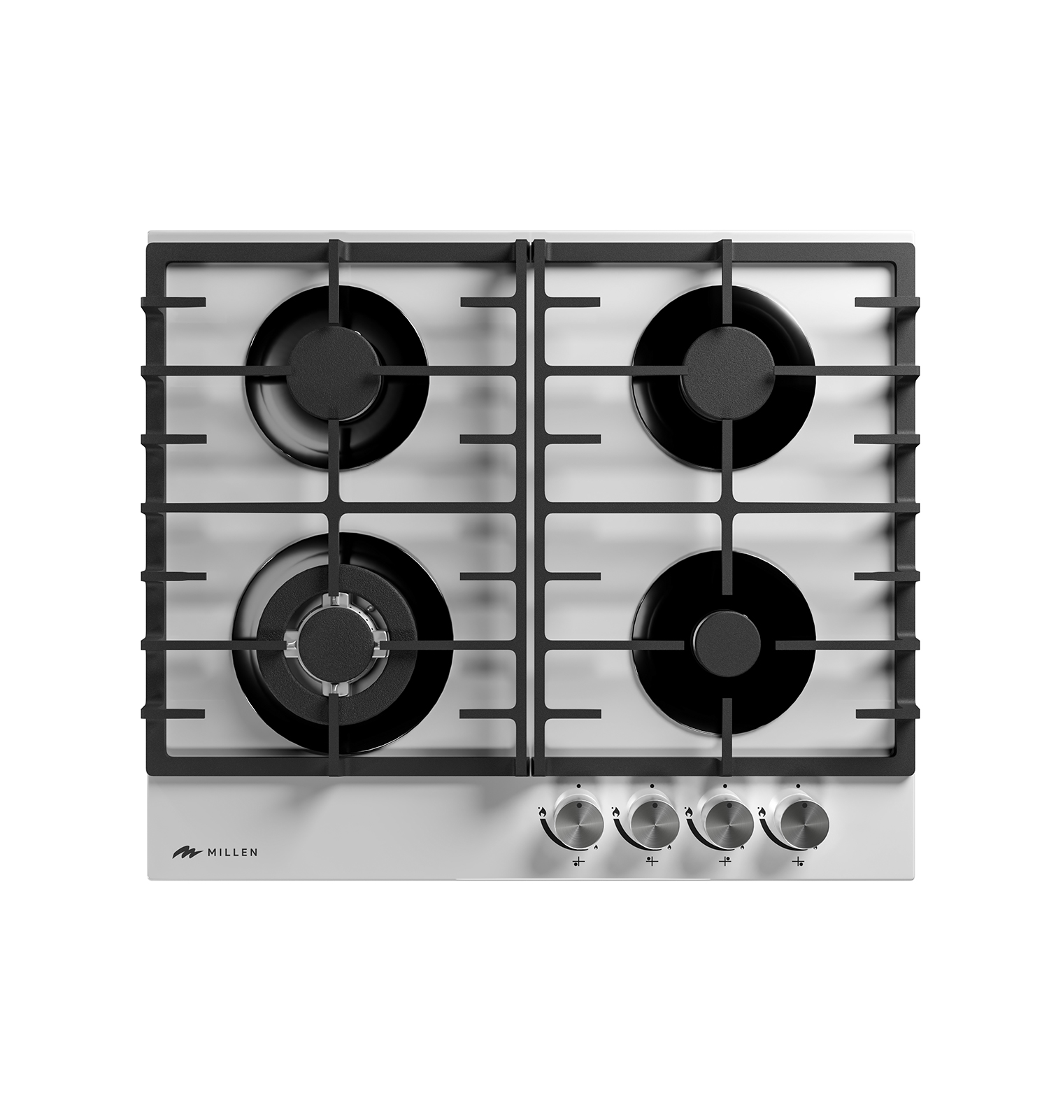 

Встраиваемая варочная панель газовая MILLEN MGHG 601 WH белый, MGHG 601 WH
