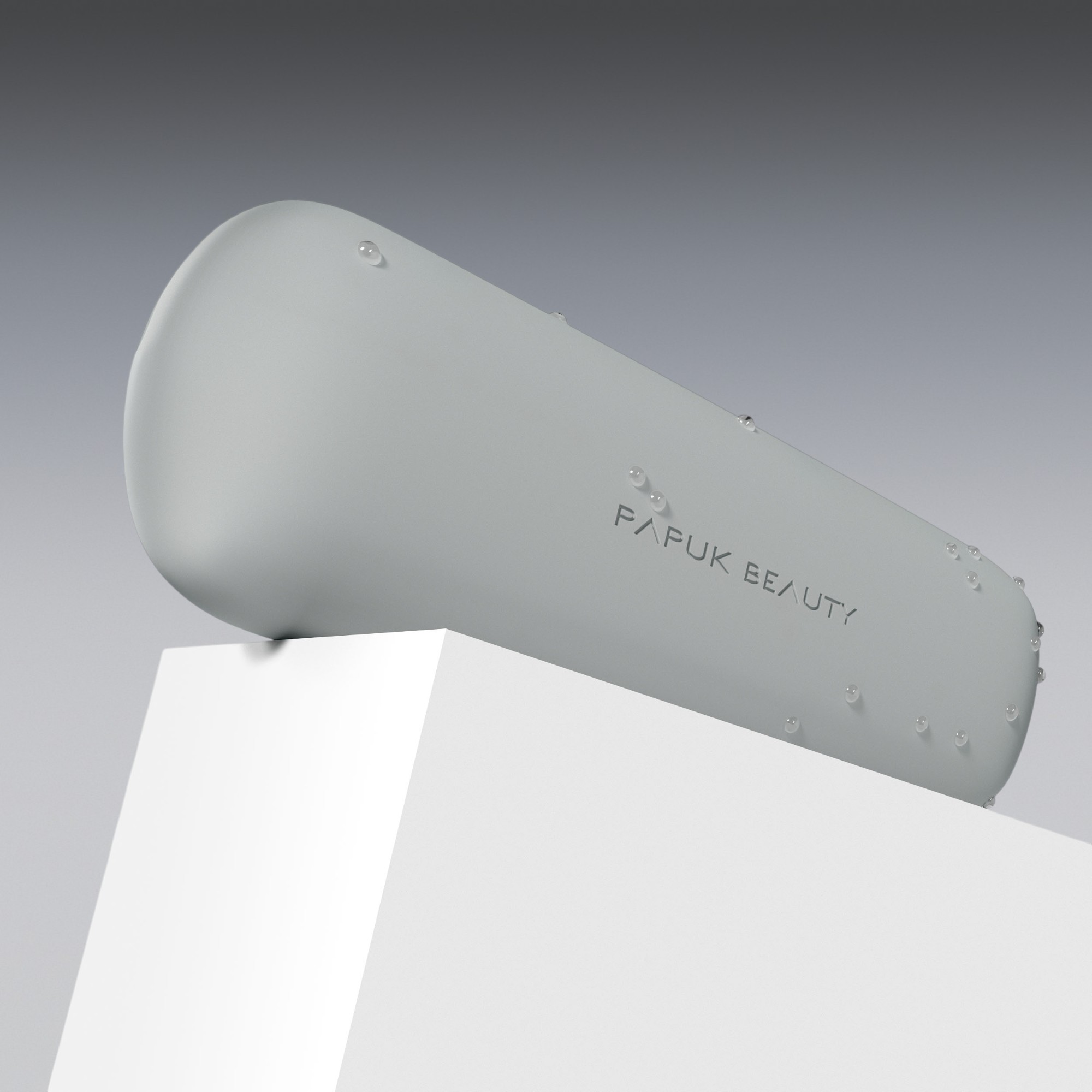 Чехол для кистей для макияжа PAPUK BEAUTY органайзер для косметики силиконовый серый 2500₽