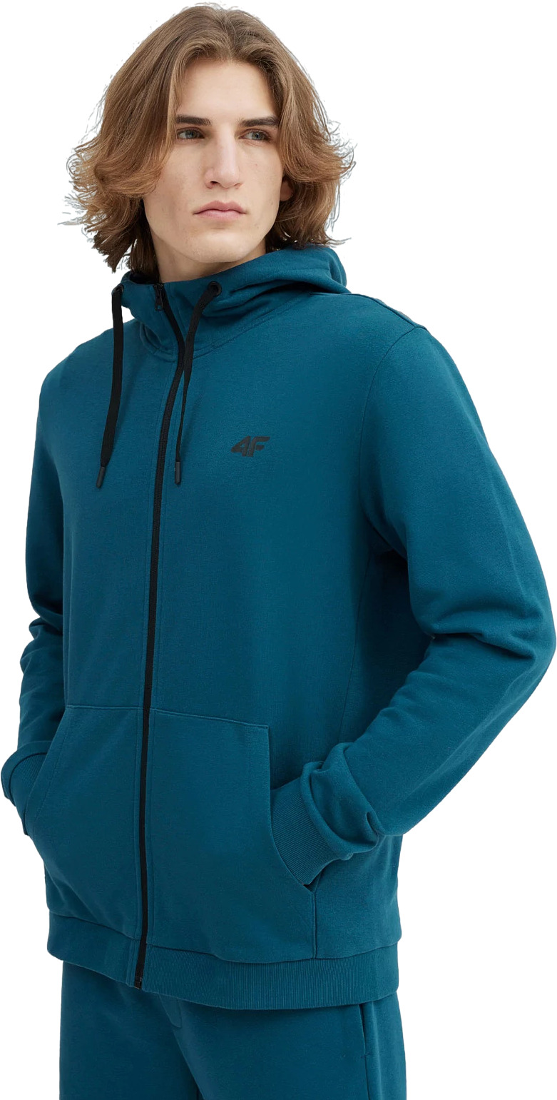 

Толстовка мужская 4F 4FSS23TSWSM354 синяя 2XL, Синий, 4FSS23TSWSM354