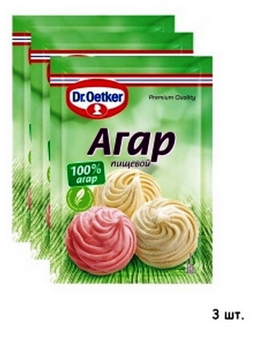 Агар пищевой Dr.Oetker, 7 г х 3 шт