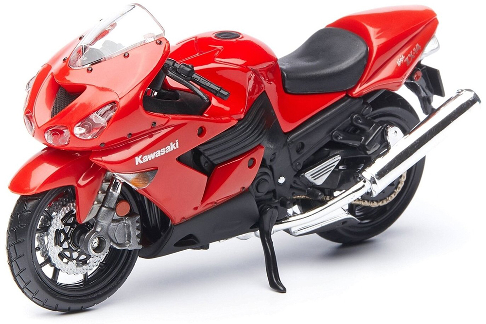 Модель коллекционная MAISTO Kawasaki ninja ZX14R / кавасаки ниньдзя ЗИКС14Р (11.9 см)