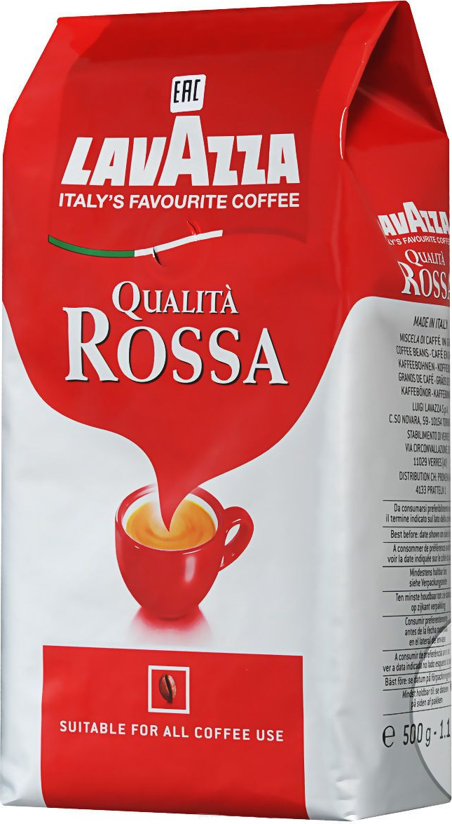 Кофе Lavazza Qualita Rossa в зернах 500 г