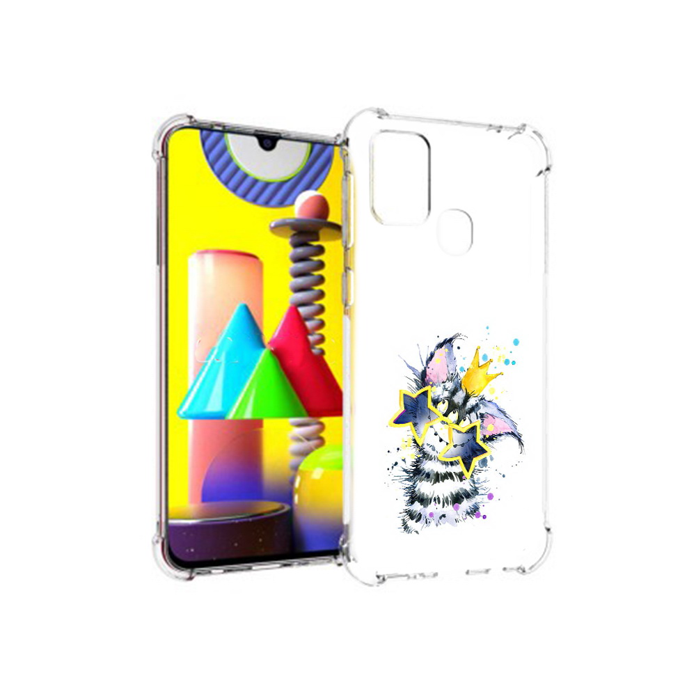 

Чехол MyPads Tocco для Samsung Galaxy M31 Мартовский Нуся (PT147019.488.114), Прозрачный, Tocco