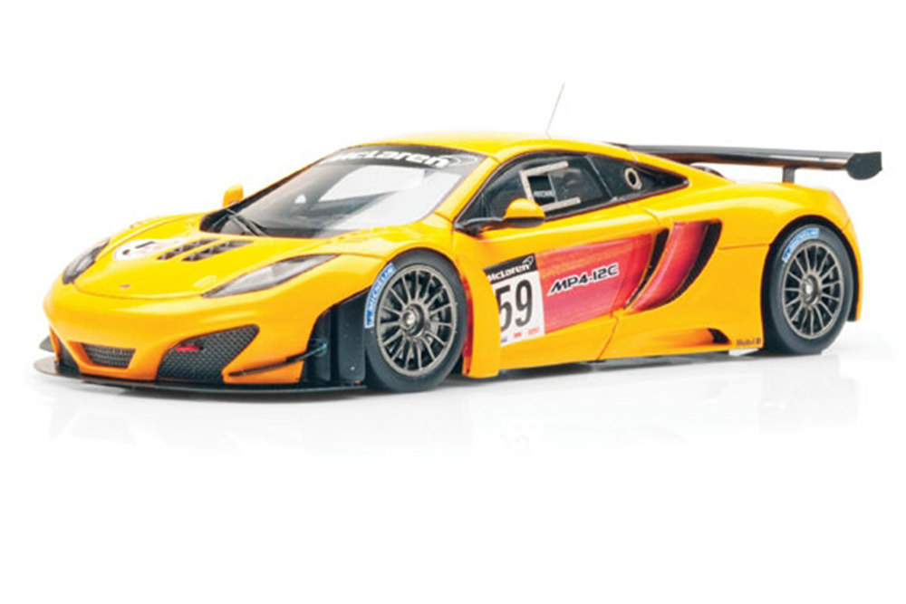 Модель коллекционная TSM Mclaren MP4-12C GT3 n 59 press 2011 orange