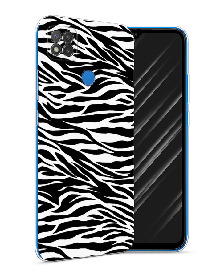 

Чехол Awog на Xiaomi Redmi 9C "Принт зебра", Разноцветный, 39050-7