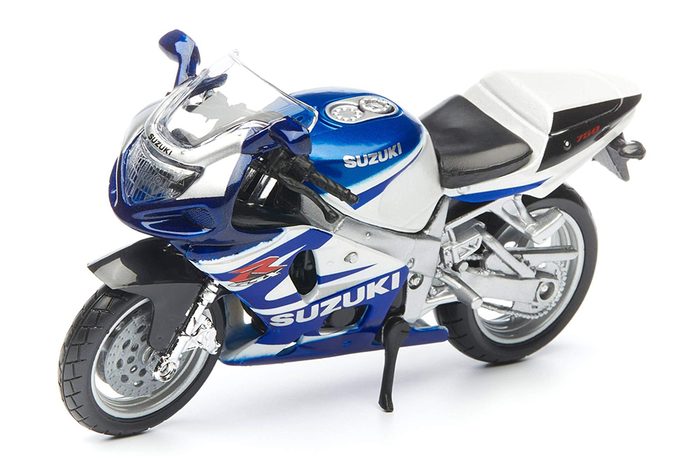 

Модель коллекционная BBURAGO Suzuki GSX-R750 / сузуки ГСХ-Р750, Синий
