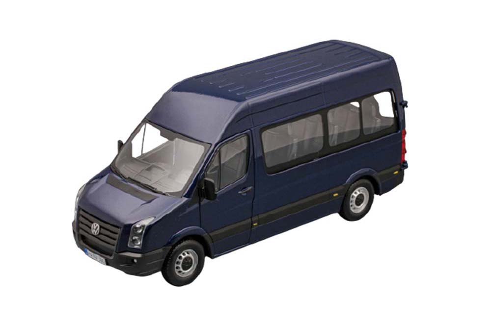 Модель коллекционная CARARAMA Vw volkswagen crafter bus blue