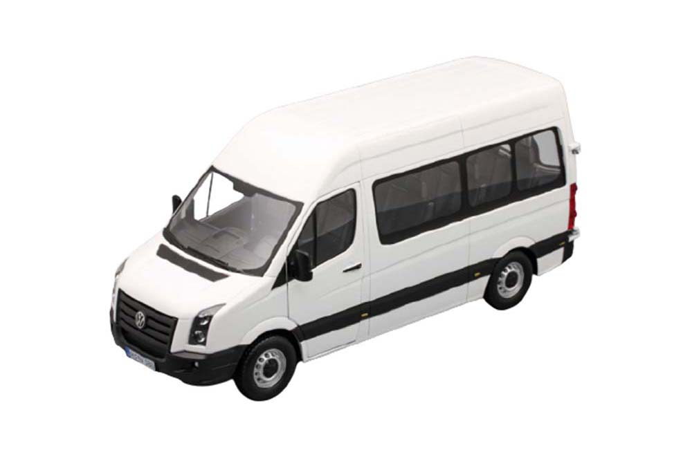 Модель коллекционная CARARAMA Vw volkswagen crafter bus white