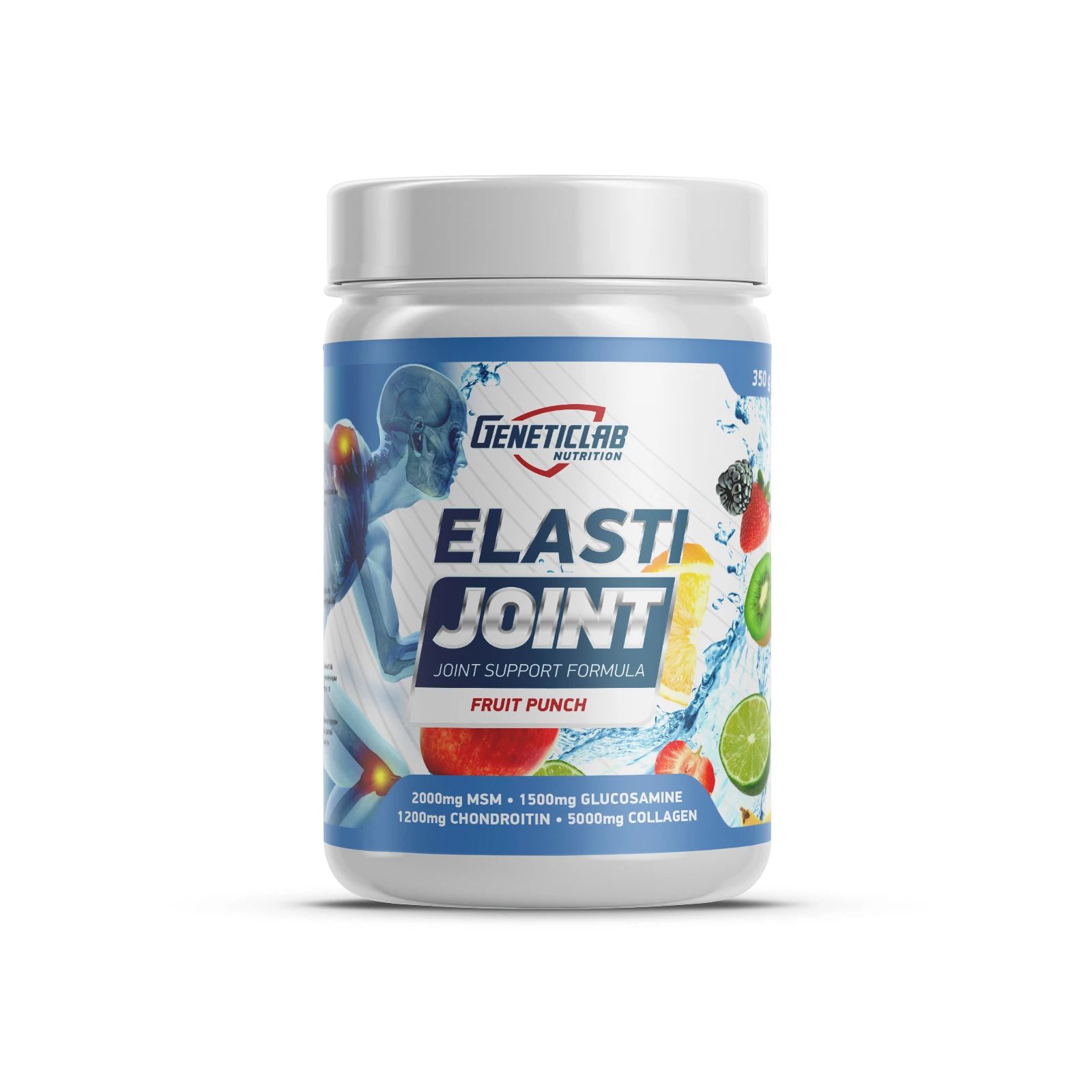 Коллаген Geneticlab Elasti joint фруктовый пунш, 350 г