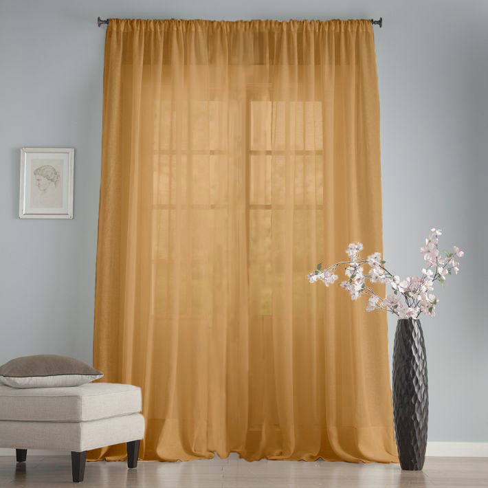 

Тюль Глубокое озеро Т-ОД-Л-1 500x230 см карамельная, Т-ОД-Л-1