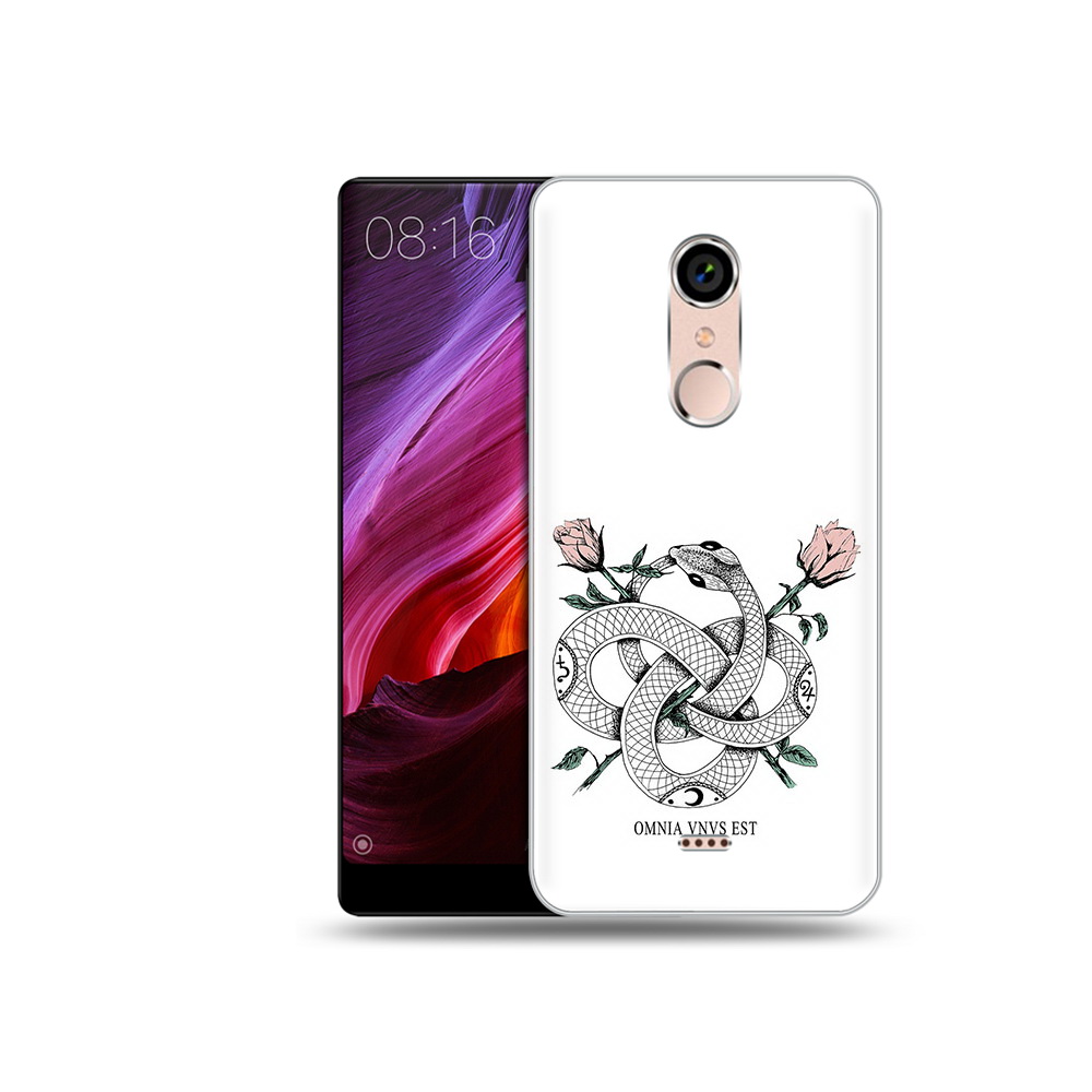 

Чехол MyPads Tocco для BQ 5050 Strike нарисованная змея абстракция, Прозрачный, Tocco