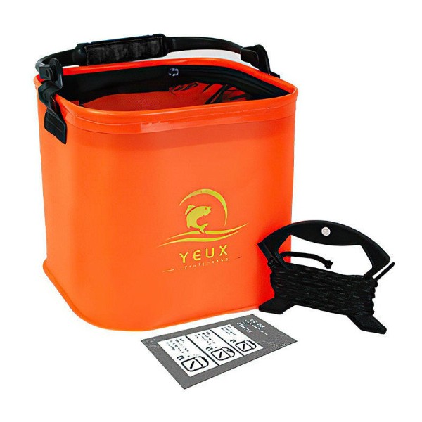 фото Рыболовное ведро xiaomi yeux outdoor foldable fishing bucket (22 л) ytds2210