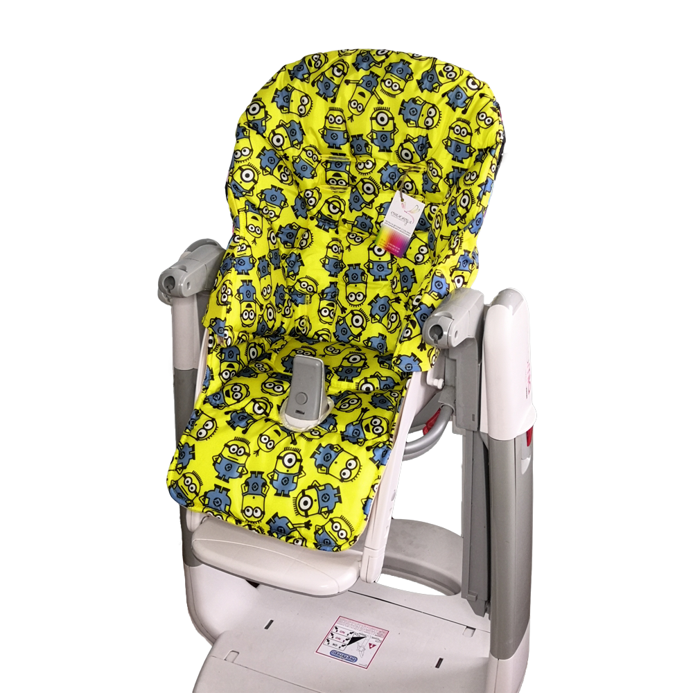 фото Водостойкий чехол к стулу для кормления студия стрекоза peg perego siesta, банана