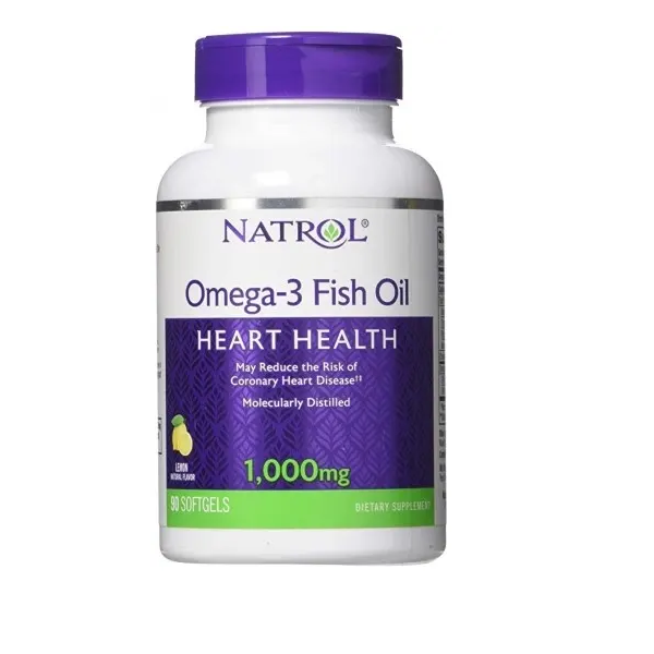 Добавка Natrol Omega-3 Fish Oil 1000 мг, 60 капсул